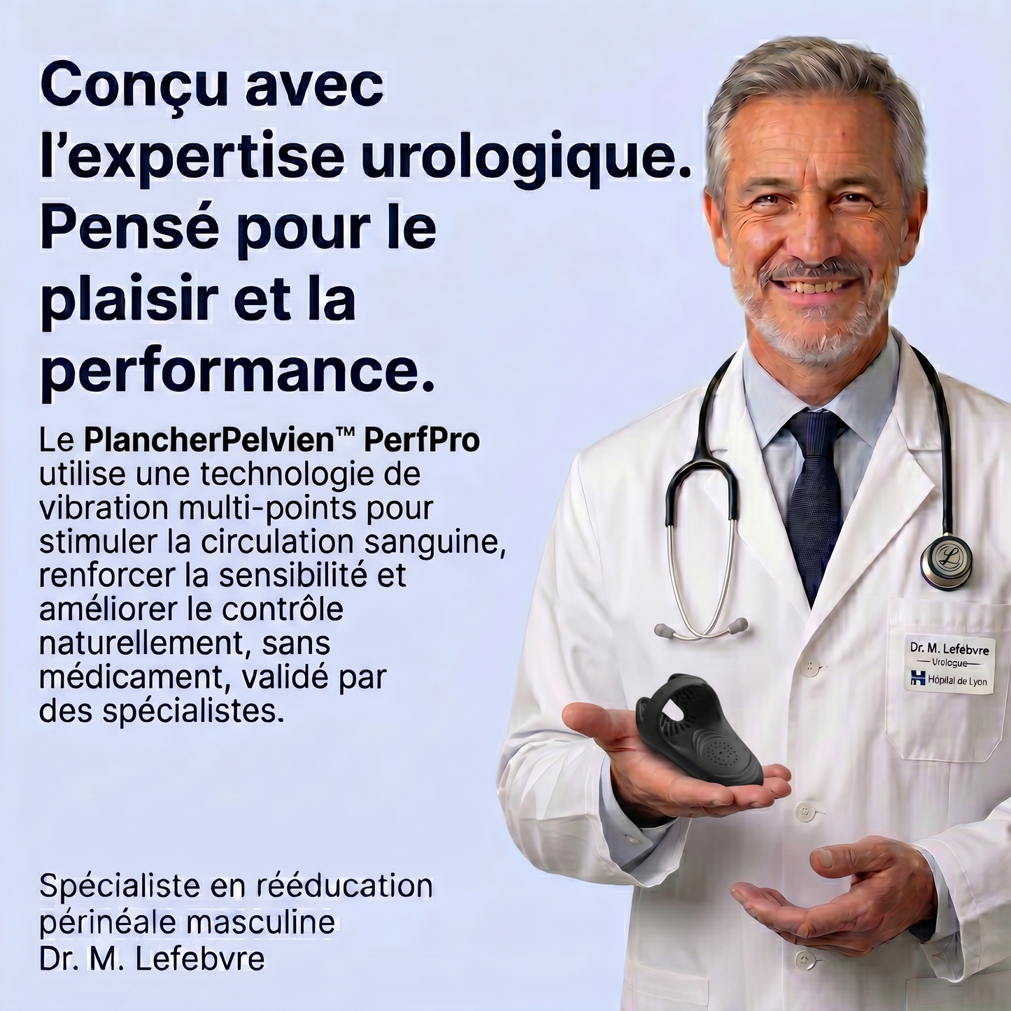 PerfPro vs solutions classiques — comparatif appareil rééducation pelvienne homme