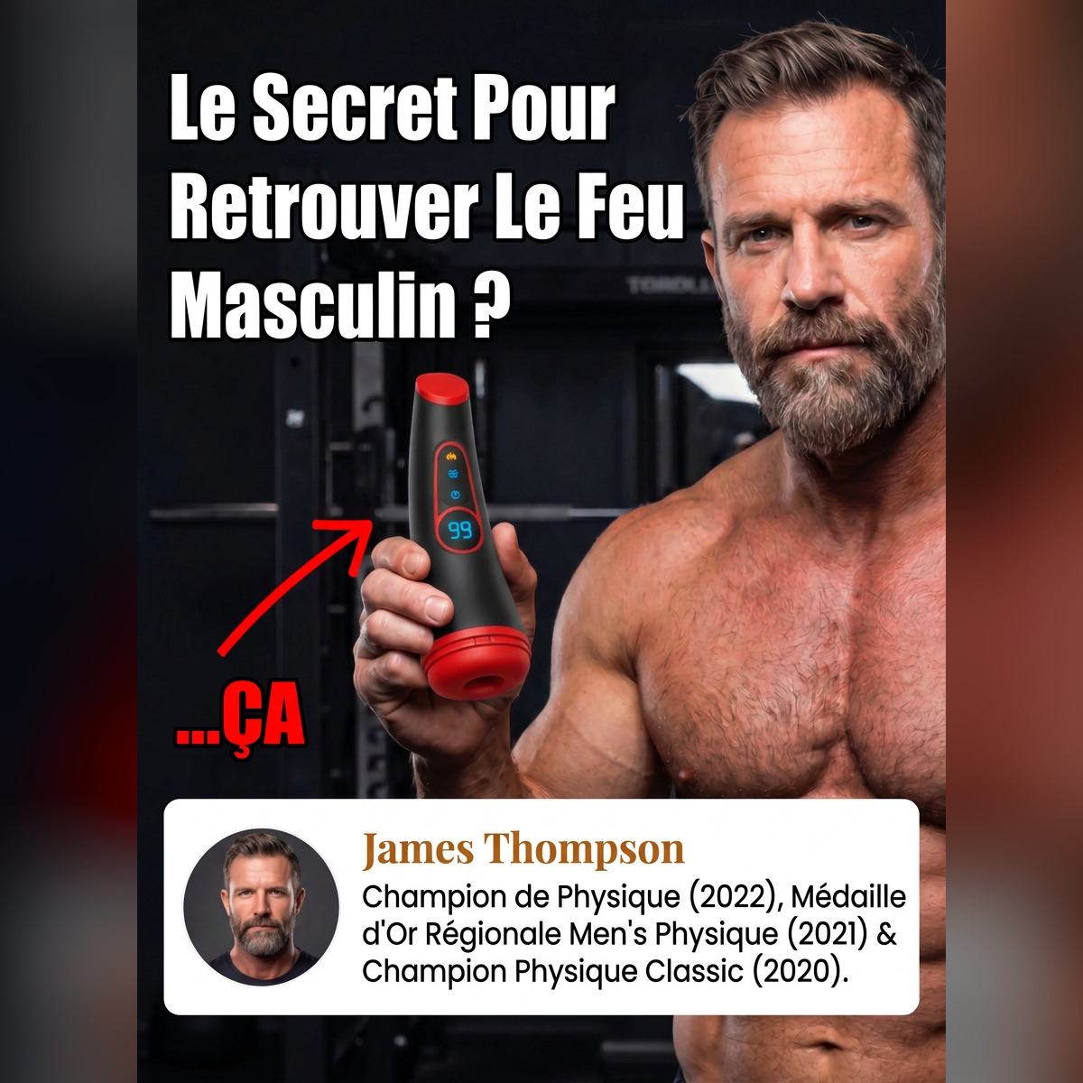 Vireon Pro Max — le feu masculin