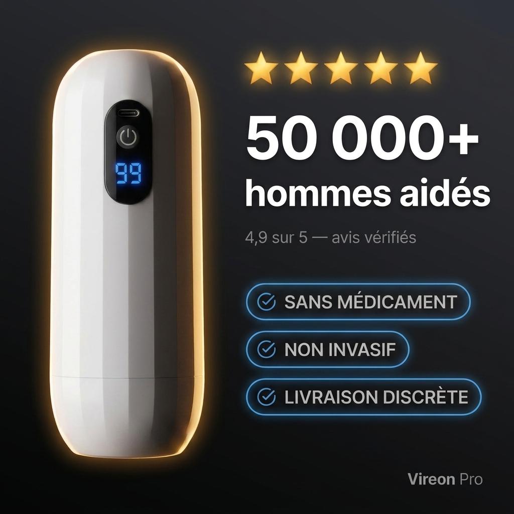 Vireon Pro — 50 000+ hommes aidés