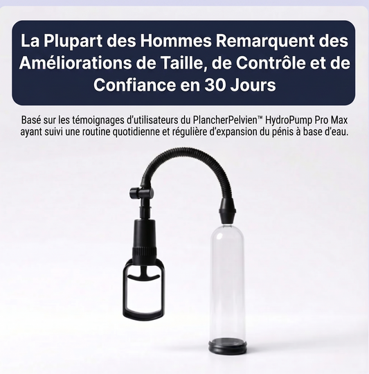 HydroPump Pro Max — pompe à pression hydrostatique masculine pour confort et fermeté